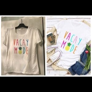 New Vacay Mode Pineapple t-shirt